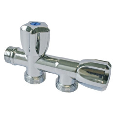 Robinet double droit pour machine à laver - SFERACO Réf. 1331004