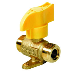 Robinet gaz Butane / Propane 20 x 150 avec sécurité GURTNER 14750