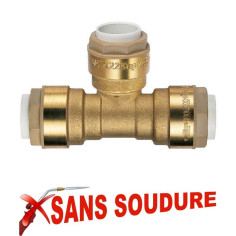 Té égal- raccord rapide ITAP Fit Sans soudure