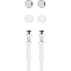 Fixation pour Wc / bidet, 6 x 60 mm tête hexagonale fendue - RAM