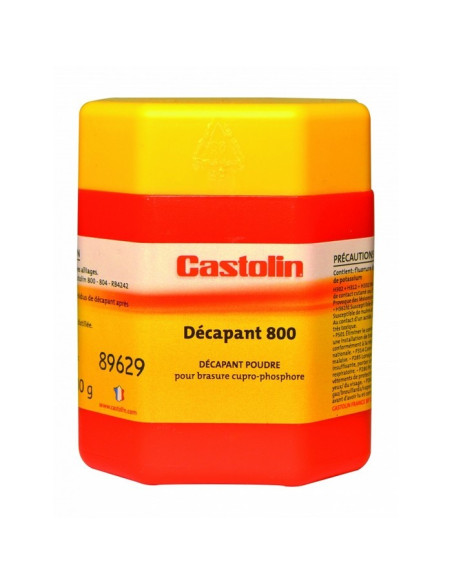 Décapant en poudre pour brasure cupro-phosphore - Pot 300g - CASTOLIN 800