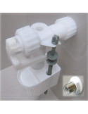 Robinet flotteur de wc SIAMP Compact 95L en situation