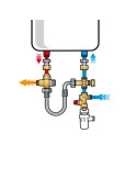 Montage Kit de sécurité chauffe-eau THERMADOR KMIX