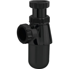 Siphon lavabo noir 1"1/4 Ø 32 mm VALENTIN Factory Line