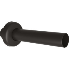 Sortie murale noire d'évacuation de siphon Ø 32 mm VALENTIN Factory Line