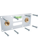 Sortie de cloison entraxe 150 mm PER pour robinetterie SOLUFIX