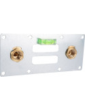 Sortie de cloison entraxe 150 mm PER pour robinetterie SOLUFIX