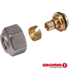 Raccord adaptateur tube PER / PB pour collecteur R179 - GIACOMINI
