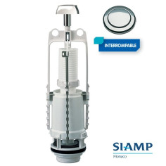 Mécanisme wc à poussoir interrompable SWITCH 22 - SIAMP