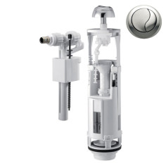 Kit mécanisme OPTIMA S double chasse + robinet flotteur 95L - SIAMP