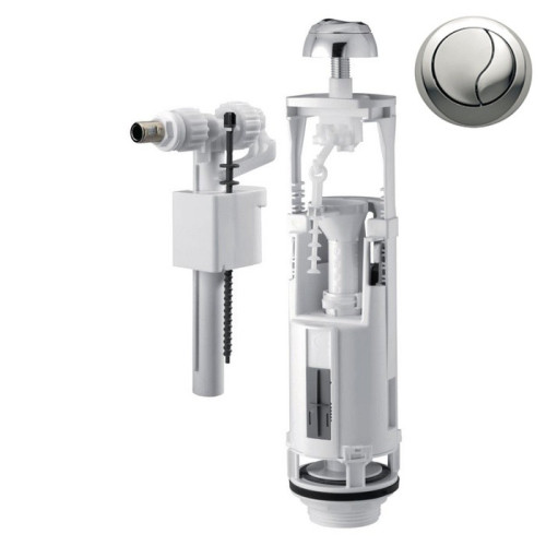 Kit mécanisme OPTIMA S double chasse + robinet flotteur 95L - SIAMP