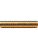 Rallonge filetée mâle 1/2" (15x21) laiton à visser L 100 mm - vue profil