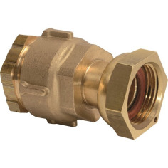 Raccord écrou libre 3/4" PEHD Ø 20 mm - Raccord à compression - HUOT