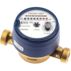 Compteur divisionnaire eau froide 3/4" - Pré-équipé pour télérelevage