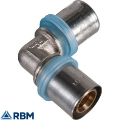 Coude multicouche à sertir - Raccord coudé Tita Fix - RBM