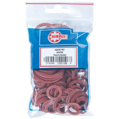 Assortiment 100 joints fibre SIRIUS 1/4" au 1"1/2 en pochette - WATTS