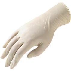 Gants vinyle jetables non poudrés en boîte de 100