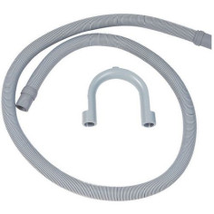Tuyau de vidange pour machine à laver + crosse