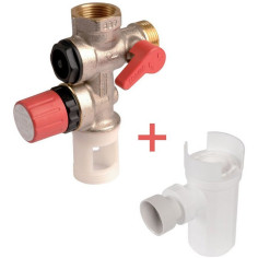 Pack groupe de sécurité droit 20x27 COMAP 889 + Siphon à coller