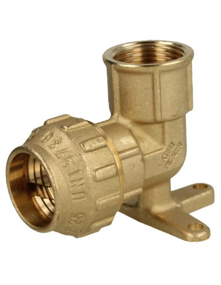 Applique F 1" - PE Ø 32 mm à serrage extérieur pour tube polyéthylène - TIEMME