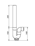 Kit branchement machine à laver - robinet + applique + siphon - SFERACO
