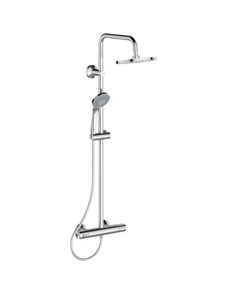 Colonne de douche thermostatique Ø 200 mm Olyos - PORCHER