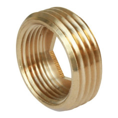 Fourrure M 1"- F 3/4" réduction laiton à butée intérieure