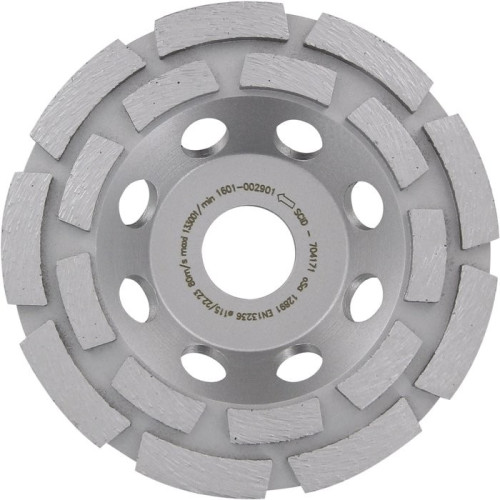 Disque diamant Ø 125 mm professionnel de surfaçage pour béton