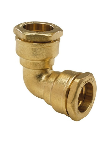 Coude 90° égal PE Ø 25 mm à serrage extérieur - ARCO