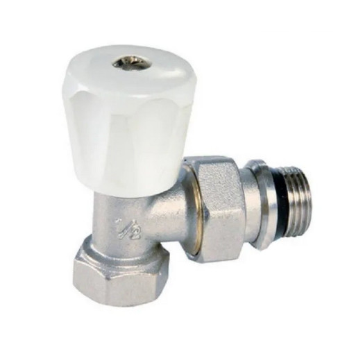 Robinet de radiateur manuel 1/2" équerre - THERMADOR