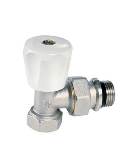 Robinet de radiateur manuel 1/2" équerre - THERMADOR
