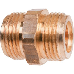Raccord gaz mâle 20x150 - mâle 1/2" norme NF