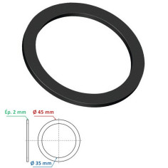 Joint plat caoutchouc 1"1/2 - 45x35x2 mm - Sélection Plomberie Online