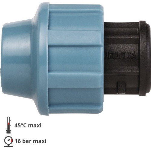 Bouchon pour tube PE Ø 20 mm UNIDELTA
