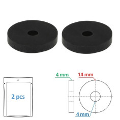 Clapet percé 14 x 4 x 4 mm pour tête de robinet (par 2) - Sélection Plomberie Online