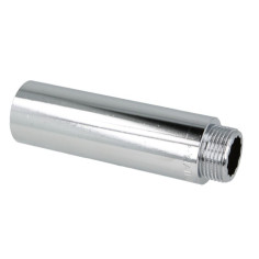 Rallonge laiton chromé 1/2" (15x21) mâle - femelle à visser - Sélection PLOMBERIE ONLINE
