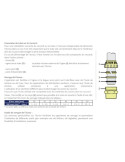 Raccord applique F 1" pour tube PE - PEHD Ø 32 mm - TIEMME