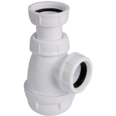 Siphon de bidet à culot court NICOLL