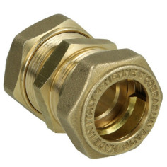 Manchon jonction à compression DN16 pour tube inox annelé CobraSun - TIEMME