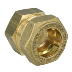 Raccord à compression DN16 - F 3/4" pour inox annelé - spécial solaire Cobrasun - TIEMME