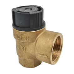 Soupape de sécurité solaire 6 bar entrée 1/2" - sortie 3/4" - Sélection PLOMBERIE ONLINE
