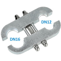 Matrice collet-battu pour tube inox annelé DN12 et DN16