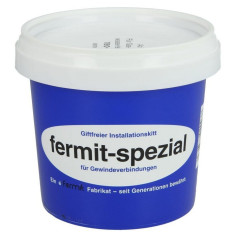 Pâte à joint pour filetage en pot de 500 g - FERMIT