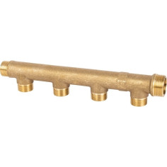 Collecteur laiton MF 3/4" - 1/2" Sorties 1/2" - WATTS