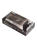 Gants jetables noirs en nitrile Tough Grip N - NITRAS (boîte de 100) - Packaging