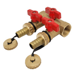 Groupe de remplissage solaire F 3/4" avec bouchons - Sélection PLOMBERIE ONLINE