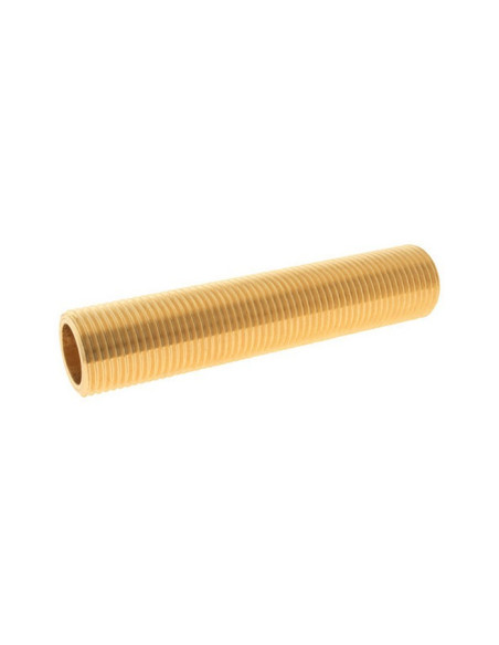 Rallonge filetée mâle 1/2" (15x21) Longueur 10 cm laiton à visser - GRK