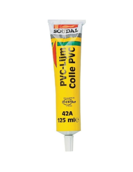 Colle PVC pour évacuation et alimentation réf. 42A - SOUDAL