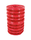 Grillage / Filet avertisseur rouge Longueur 100 m - Largeur 30 cm