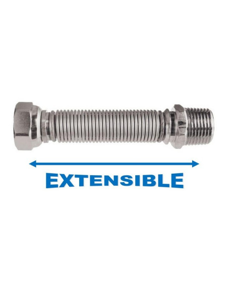Flexible Inox extensible L 100 à 195 mm - CODITHERM